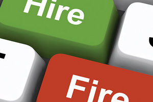 hiring and firing - Copyright – Stock Photo / Register Mark