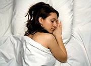 Young woman sleeping. - Copyright – Stock Photo / Register Mark