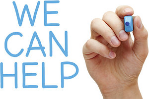 we can help - Copyright – Stock Photo / Register Mark